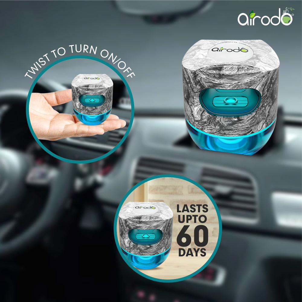 Airodo Assorted Mix| Luxury Car Freshener Long-lasting (60g) Pack of 2