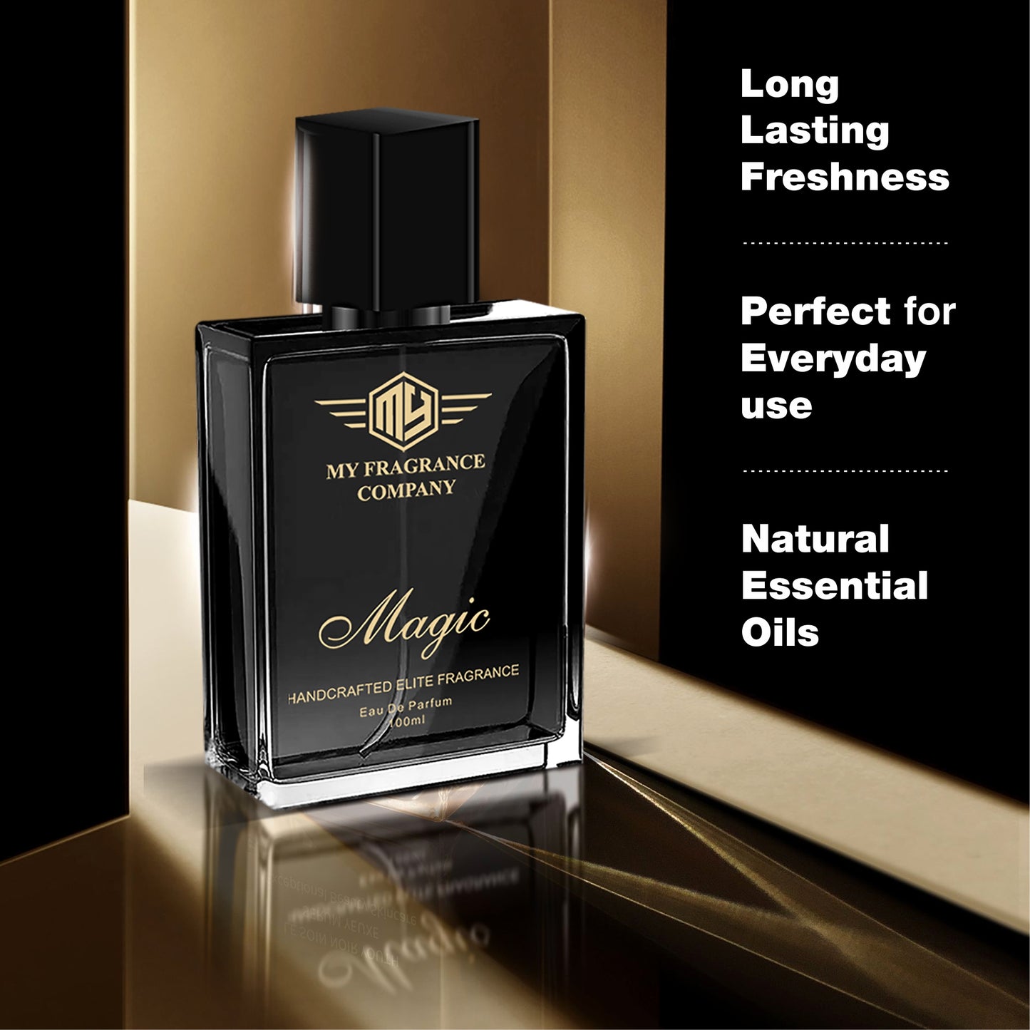 Handcrafted Magic EDP Perfume And Deodorant Premium Long Lasting Fragrance | Combo| (2 Items in the one set) - MY FRAGRANCE COMPANY