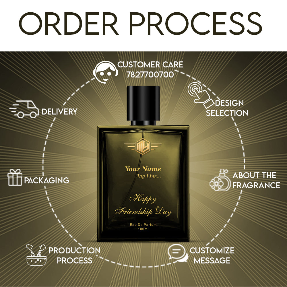 Luxury Customised Handcrafted Perfume 100 Ml - Best Friend Forever | Unisex Perfume - MY FRAGRANCE COMPANY