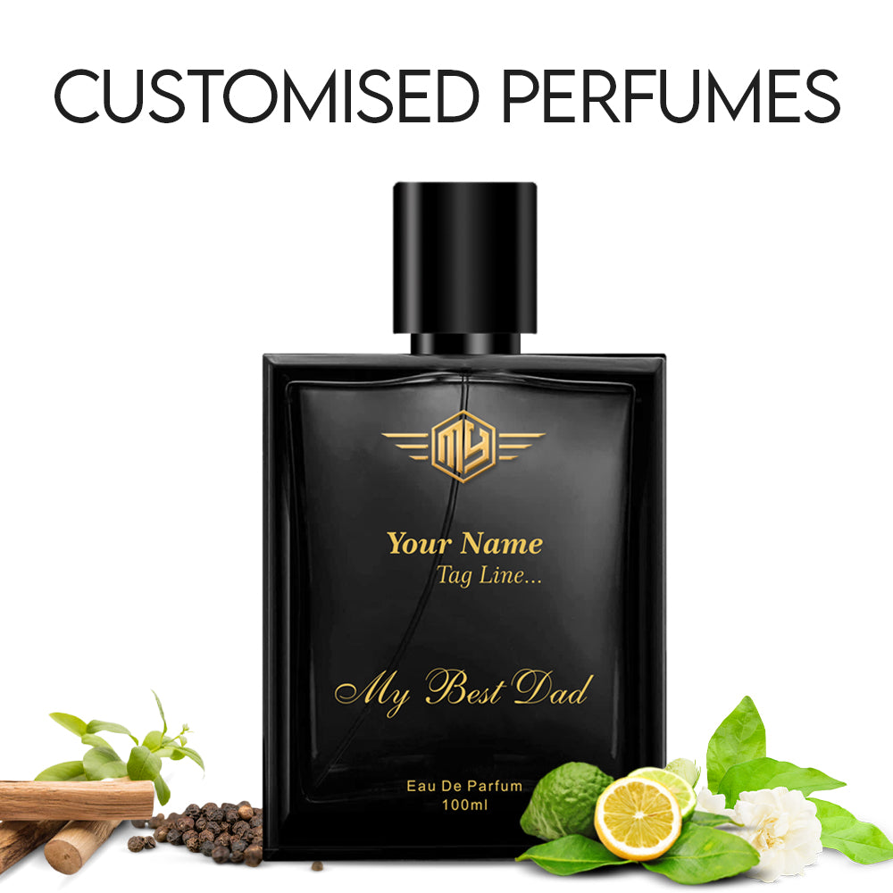 Luxury Customised Handcrafted Men's Perfume for your Best Dad - 100 Ml - MY FRAGRANCE COMPANY