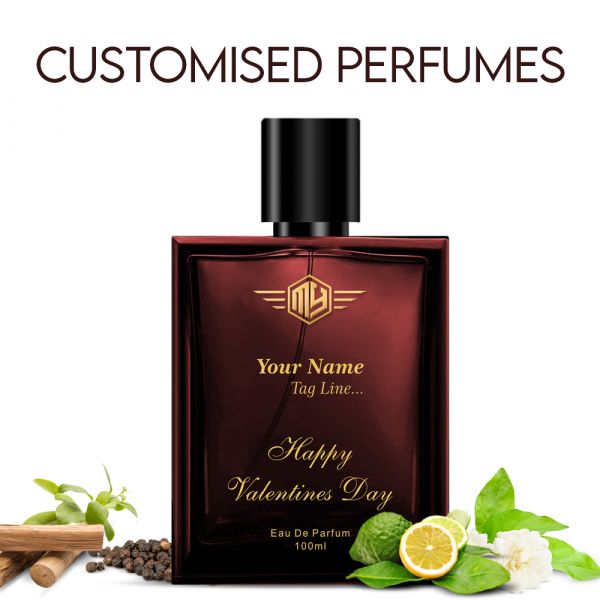 Luxury Customised Handcrafted Perfume 100 Ml - Valentines Day Gift | Unisex Perfume - MY FRAGRANCE COMPANY