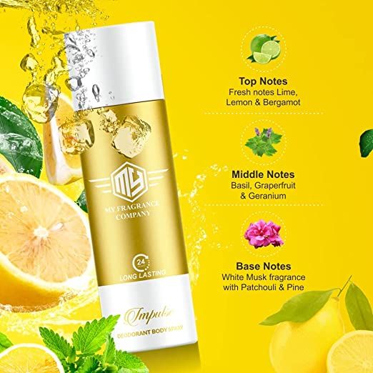 Deodorant Original Royal and Impulse Set For Men & Women 165ml| Deodorant Spray - For Men & Women (330 Ml, Pack Of 2) - MY FRAGRANCE COMPANY