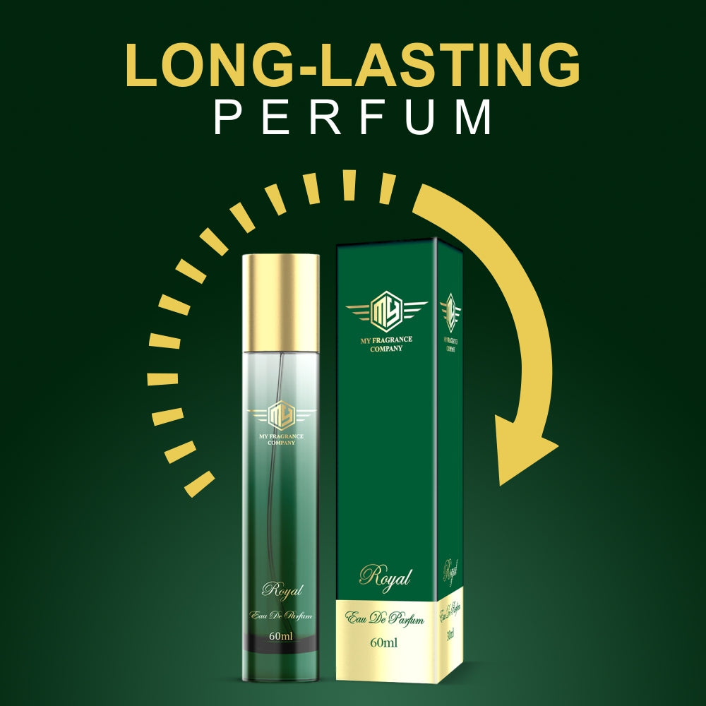 Luxury Fragrant Perfume For Men | (60 ML, Royal) - MY FRAGRANCE COMPANY