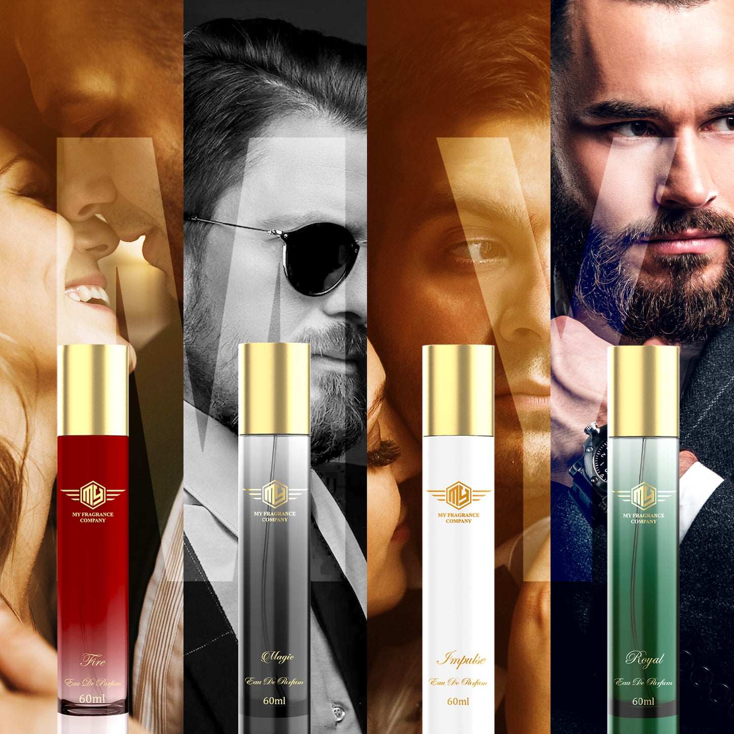 Handcrafted Luxurious Fragrance Perfume For Unisex| (60 ML, Impulse)