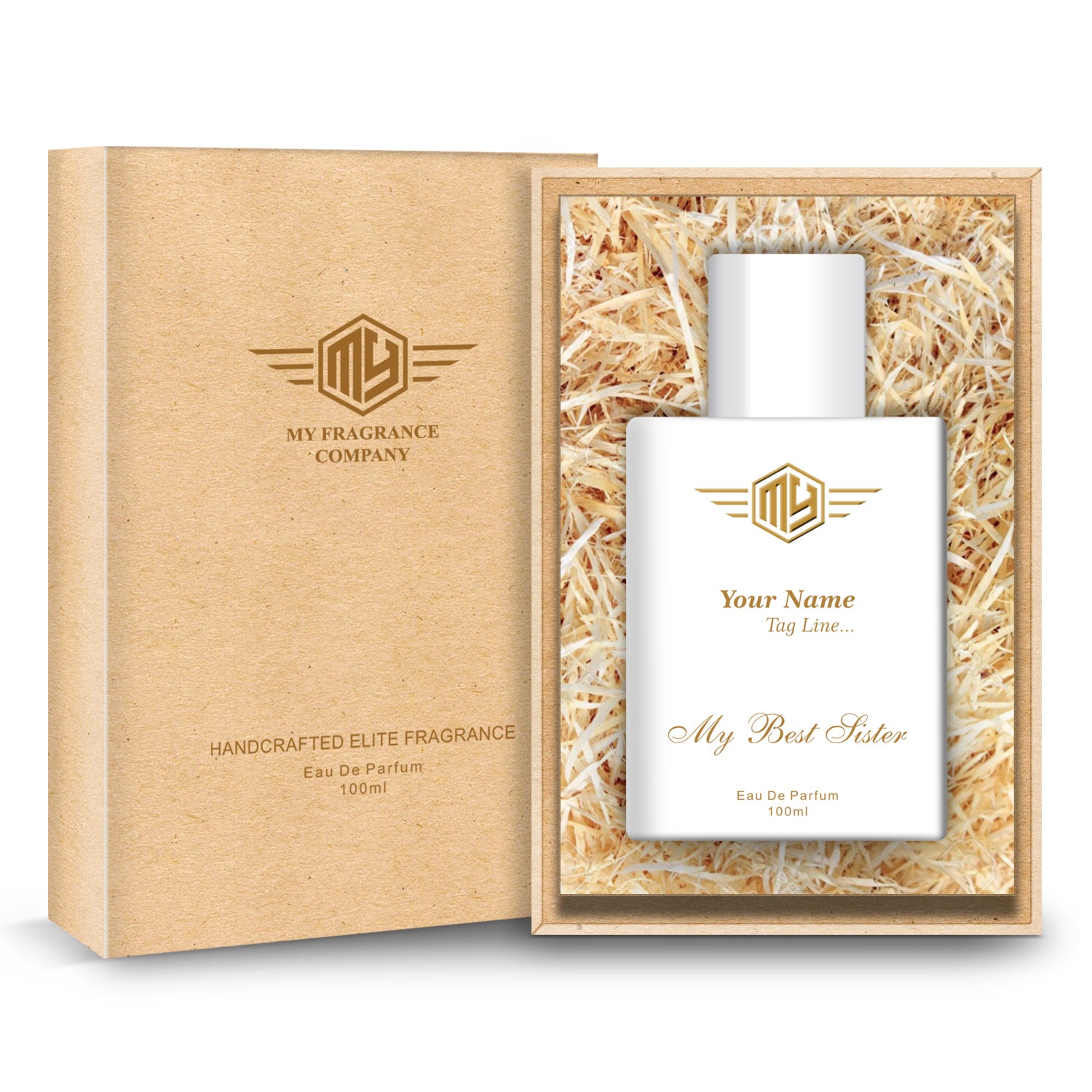 Luxury Personalized Handcrafted Perfume Or Customised Perfume For Women, 100 Ml - Gift For Mother - Best Mom - MY FRAGRANCE COMPANY