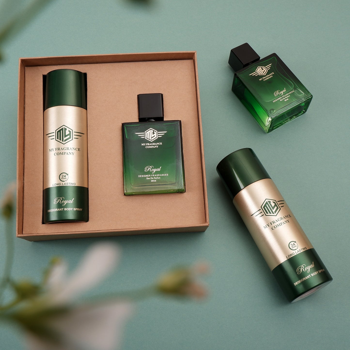Handcrafted Royal Elite Fragrance EDP Perfume 100ml and Premium Deodorant| (2 Items in the one set) - MY FRAGRANCE COMPANY
