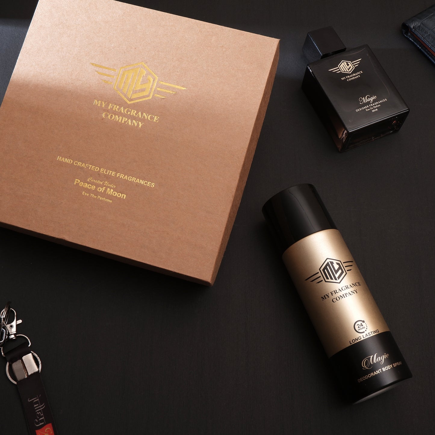 Handcrafted Magic EDP Perfume And Deodorant Premium Long Lasting Fragrance | Combo| (2 Items in the one set) - MY FRAGRANCE COMPANY