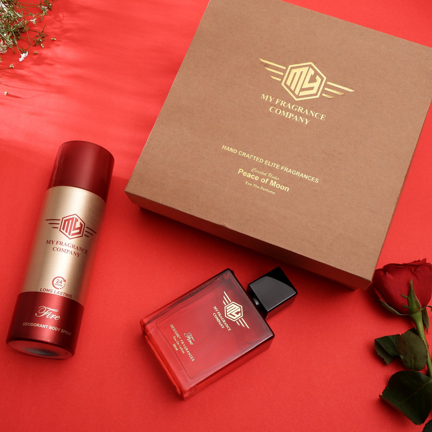 Handcrafted EDP Perfume and Deodorant Premium Long Lasting Fragrance | Combo| (2 Items in the one set) - MY FRAGRANCE COMPANY