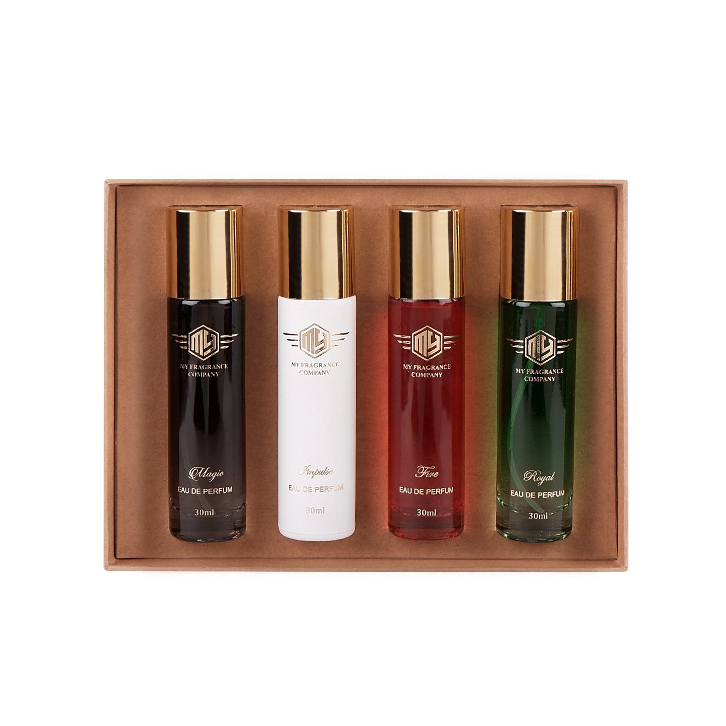 Unisex Luxury Perfume Gift Set of 4 Pack - MY FRAGRANCE COMPANY