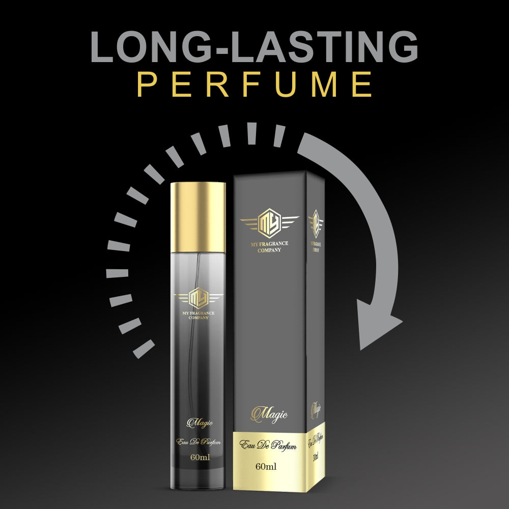 Luxury Fragrant Perfume For Men| Long-Lasting Fresh And Soothing Fragrance | (60 ML, Magic) - MY FRAGRANCE COMPANY