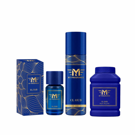 My Fragrance CL OUD 3-Piece Combo | Body Spray 115ml + Perfume 30ml + Talc 100g | 25% OFF