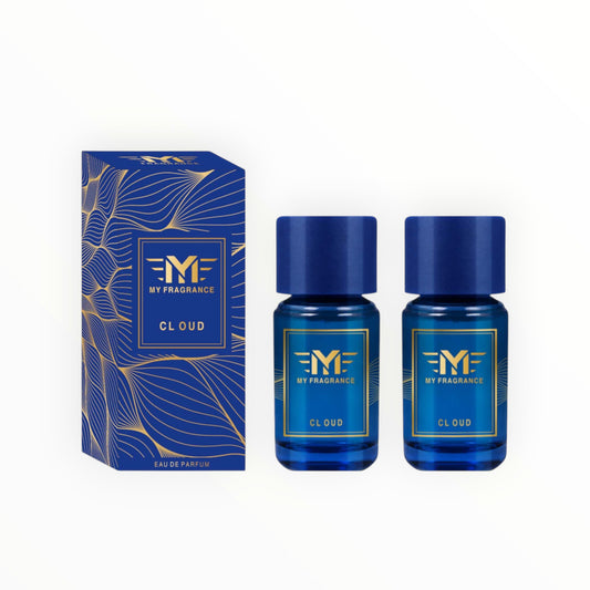 My Fragrance Cloud Perfume For Him | 2x30ML Luxury Gifting Scent | Woody Notes Long-Lasting Eau de Parfum  -  60 ml