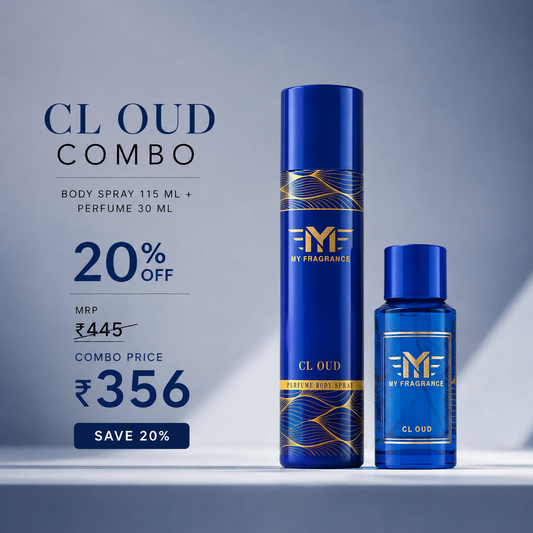 My Fragrance CL OUD Combo | Perfume Body Spray 115ml + Perfume 30ml | 20% OFF