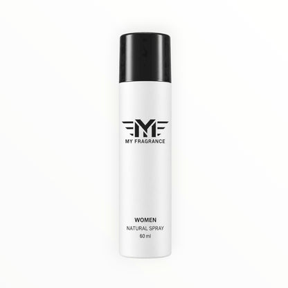 My Fragrance Natural Perfume Spray | No Gas, Everyday, Fresh Long Lasting, 1 Unit Eau de Parfum  -  60 ml