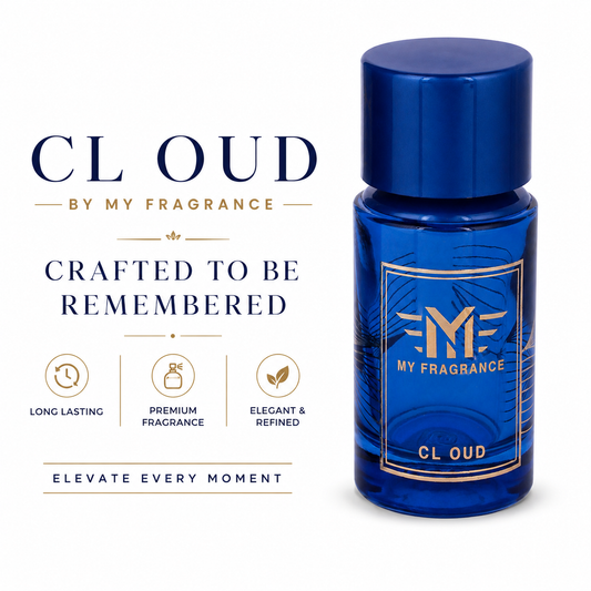 My Fragrance Cloud Perfume For Him |30ML Luxury Gifting Scent | Woody Notes Long-Lasting Eau de Parfum  -  30 ml