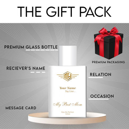 Luxury Personalized Handcrafted Perfume Or Customised Perfume For Women, 100 Ml - Gift For Mother - Best Mom - MY FRAGRANCE COMPANY