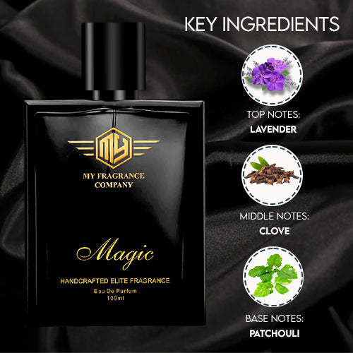 Handcrafted Magic EDP Perfume And Deodorant Premium Long Lasting Fragrance | Combo| (2 Items in the one set)