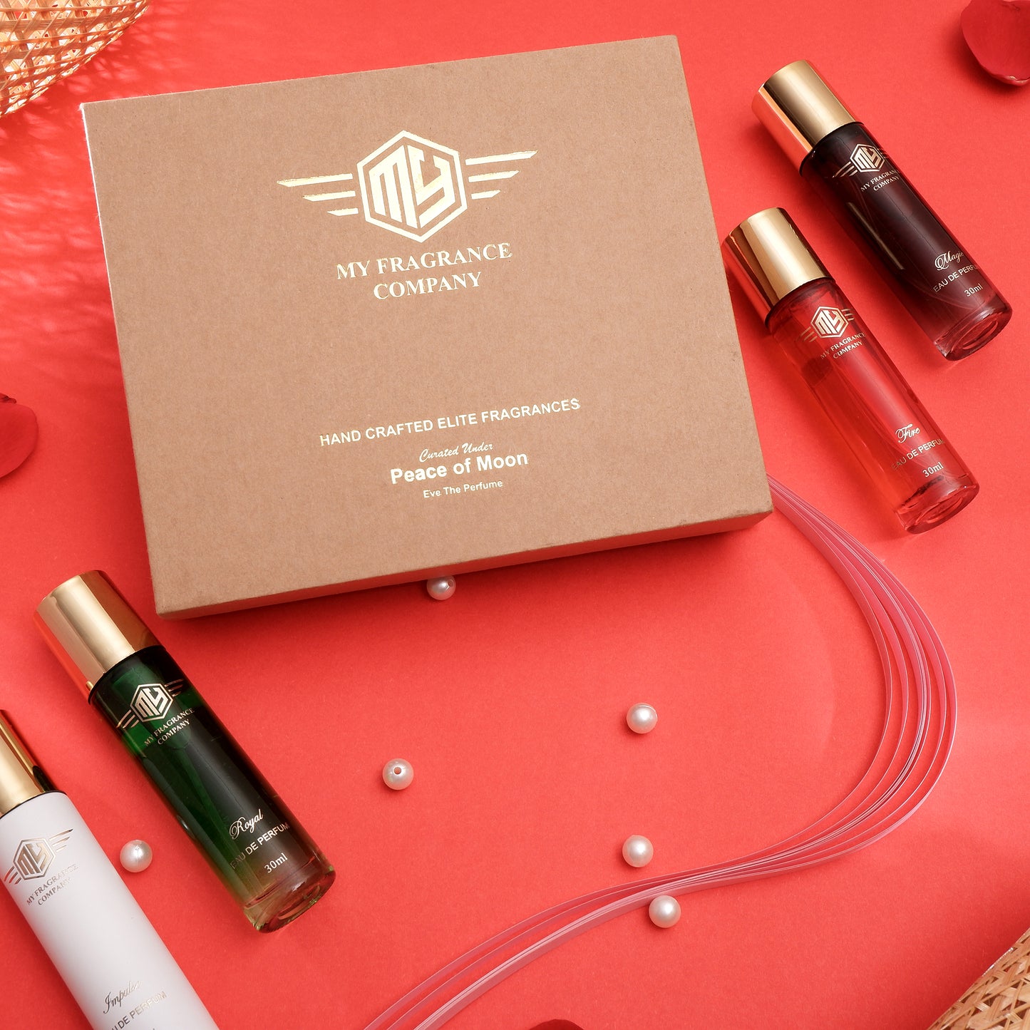 Unisex Luxury Perfume Gift Set of 4 Pack