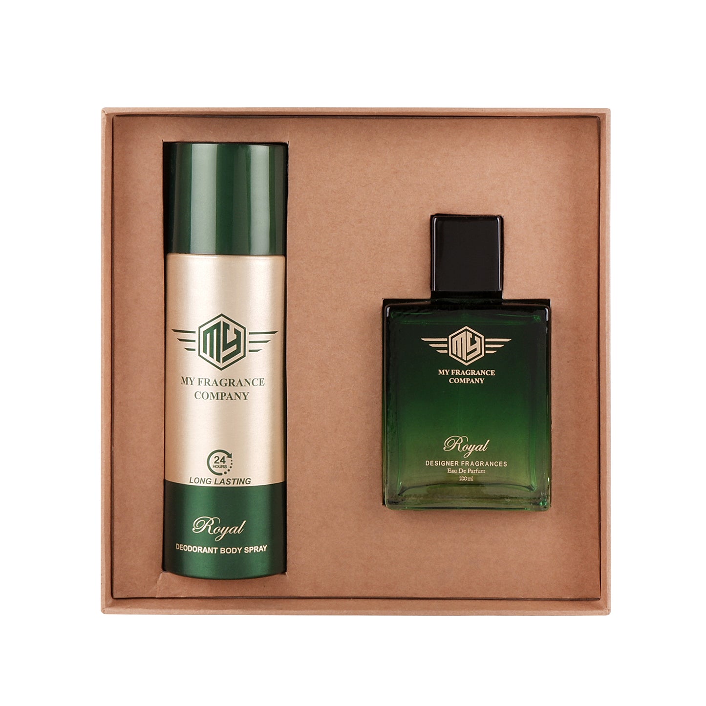 Handcrafted Royal Elite Fragrance EDP Perfume 100ml and Premium Deodorant| (2 Items in the one set)