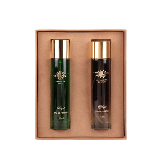 New Unisex Perfume Set of 2 (60ml each)